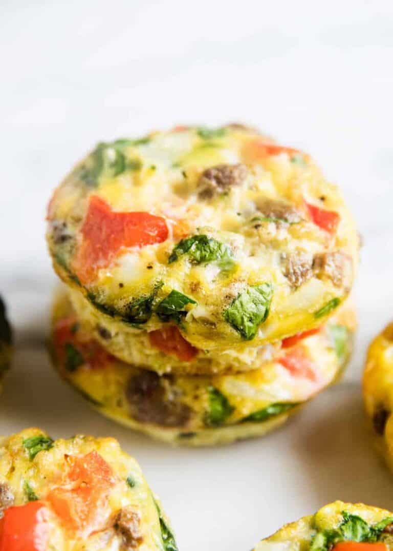 Mini Egg Frittatas I Heart Naptime