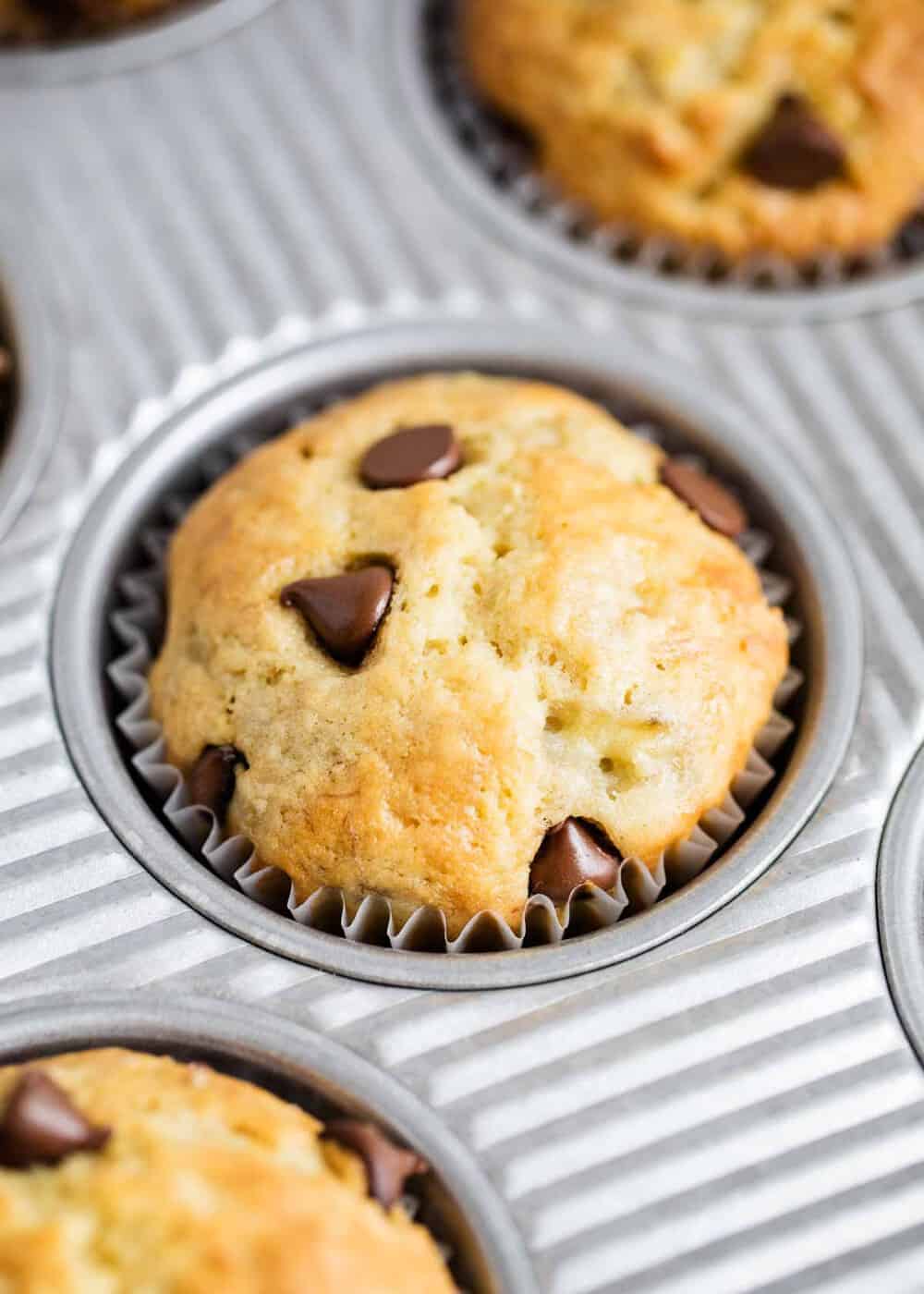 EASY Banana Bread Muffins One Bowl I Heart Naptime