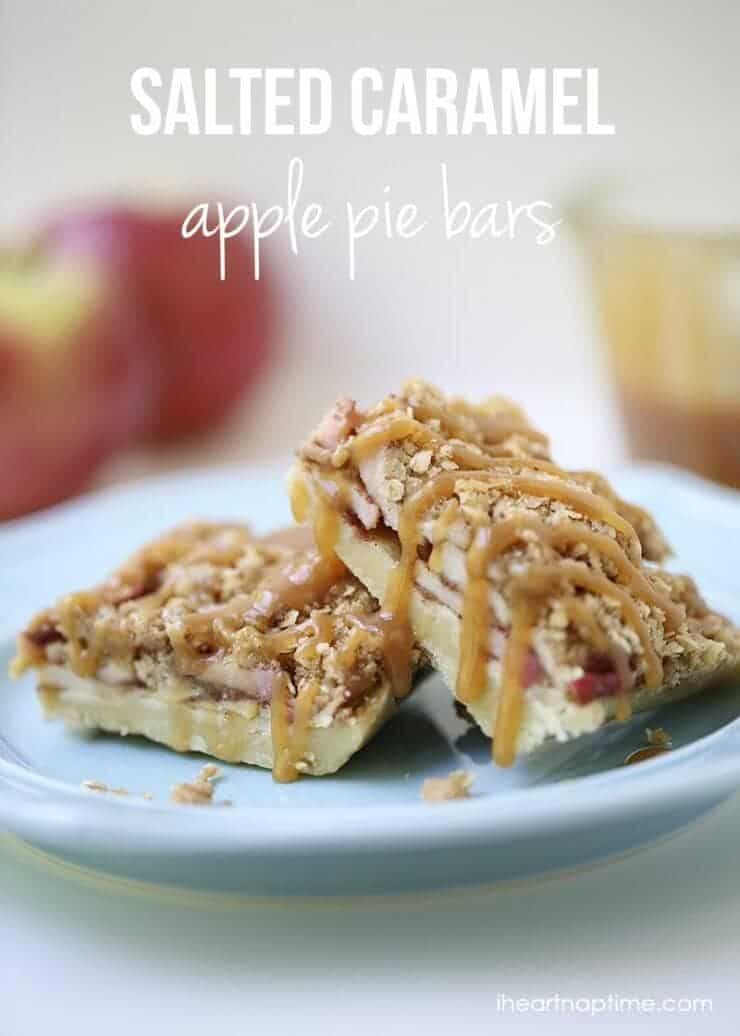 Caramel Apple Pie Bars I Heart Naptime