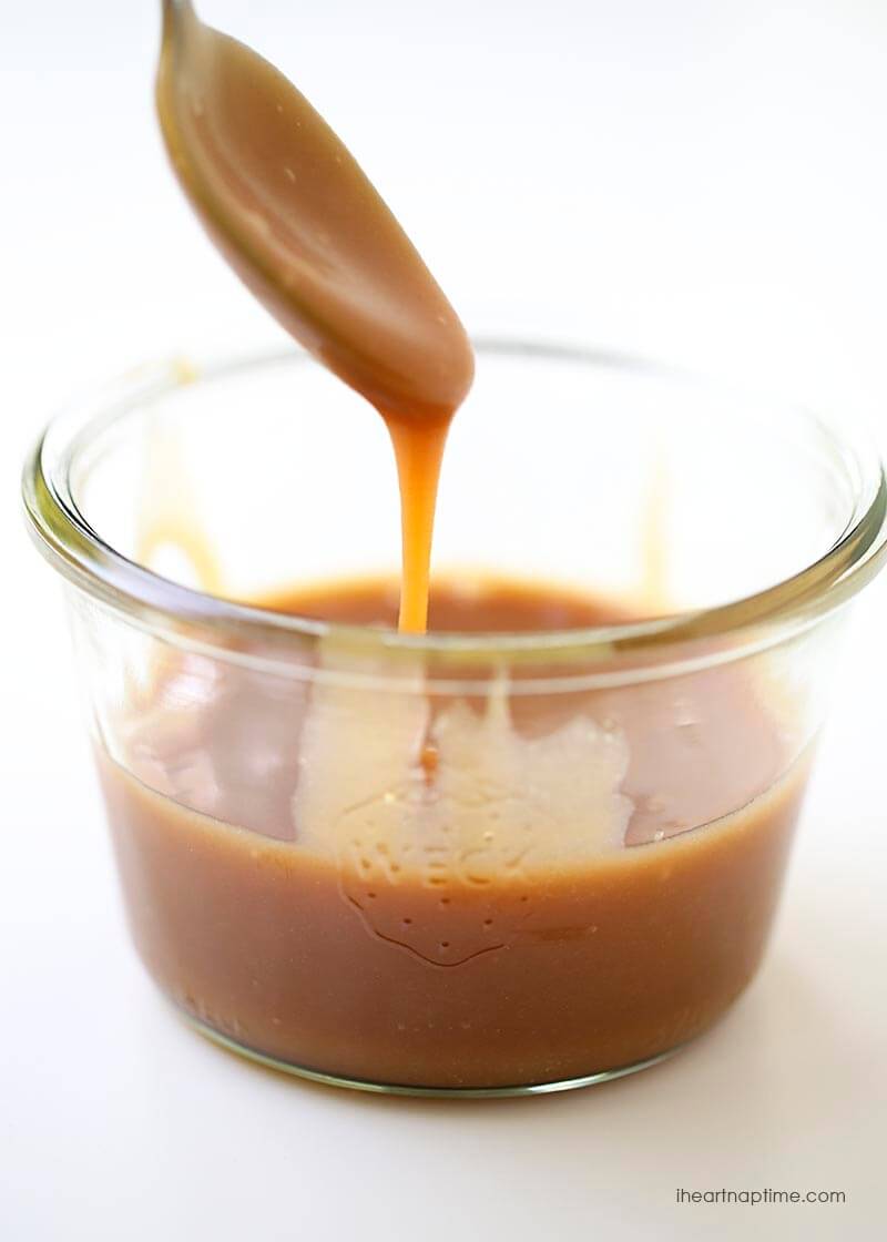 Homemade Salted Caramel Sauce - I Heart Nap Time