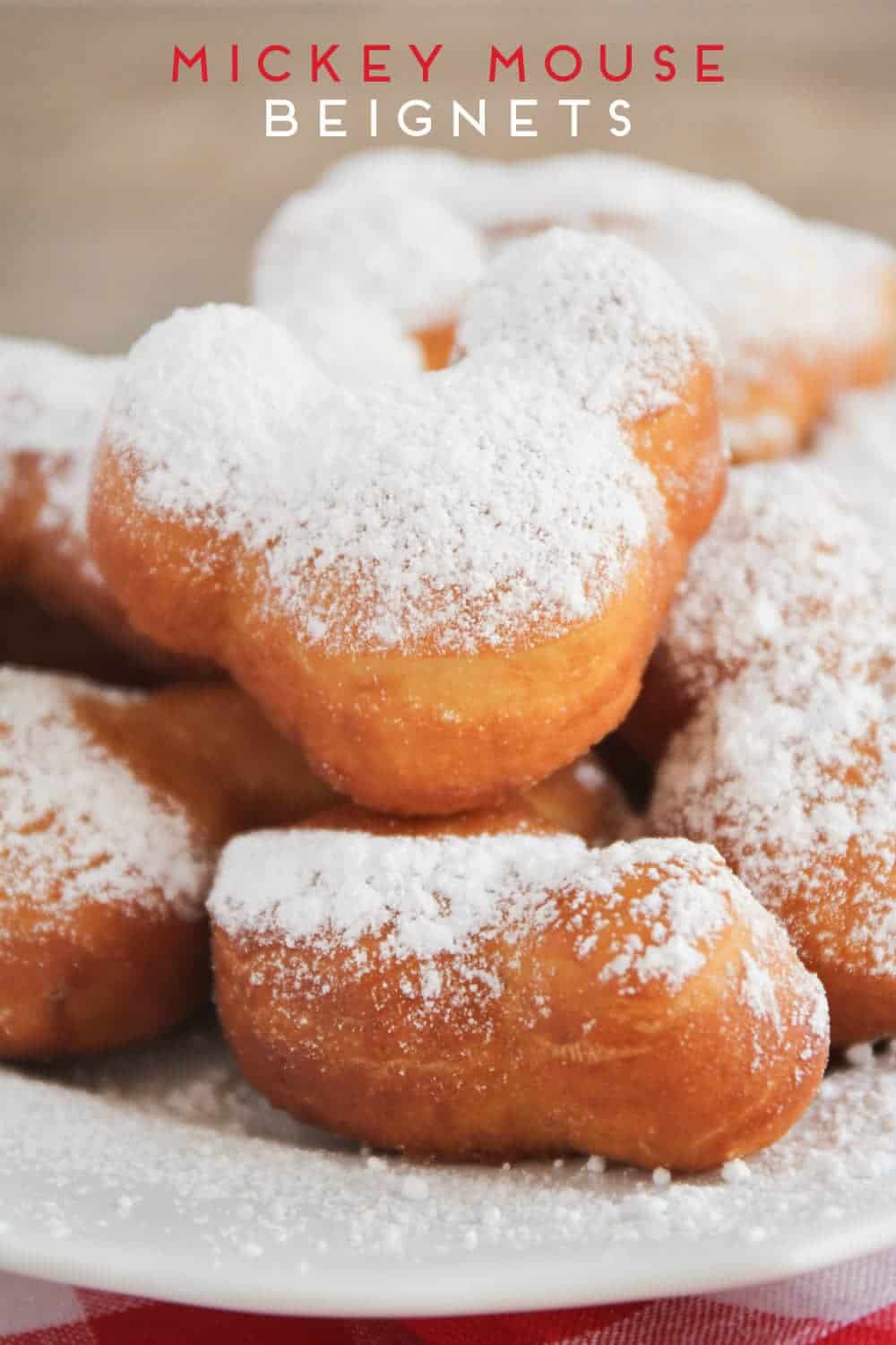 Mickey Mouse Beignets - I Heart Nap Time