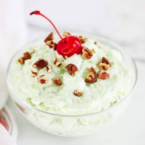 EASY 4-Ingredient Watergate Salad - I Heart Naptime