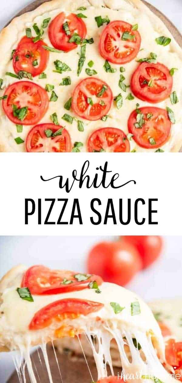 Easy Garlic White Pizza Sauce Recipe I Heart Naptime