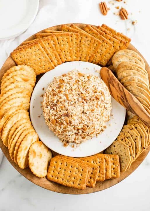 Easy Cheese Ball Recipe (4 Ingredients) - I Heart Naptime