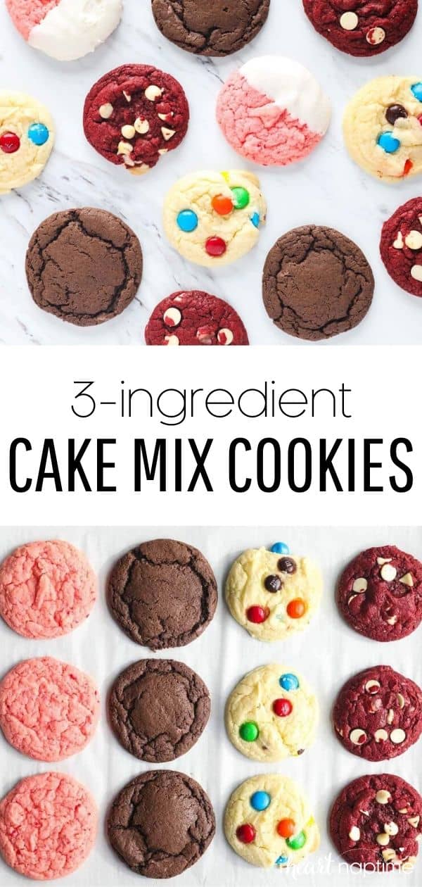 Cake Mix Cookies (3 Ingredients) - I Heart Naptime