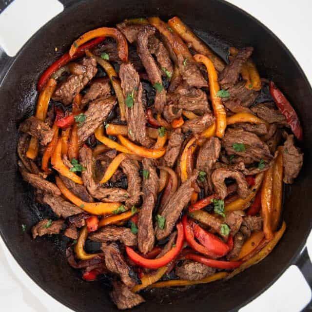 EASY Steak Fajitas - I Heart Naptime