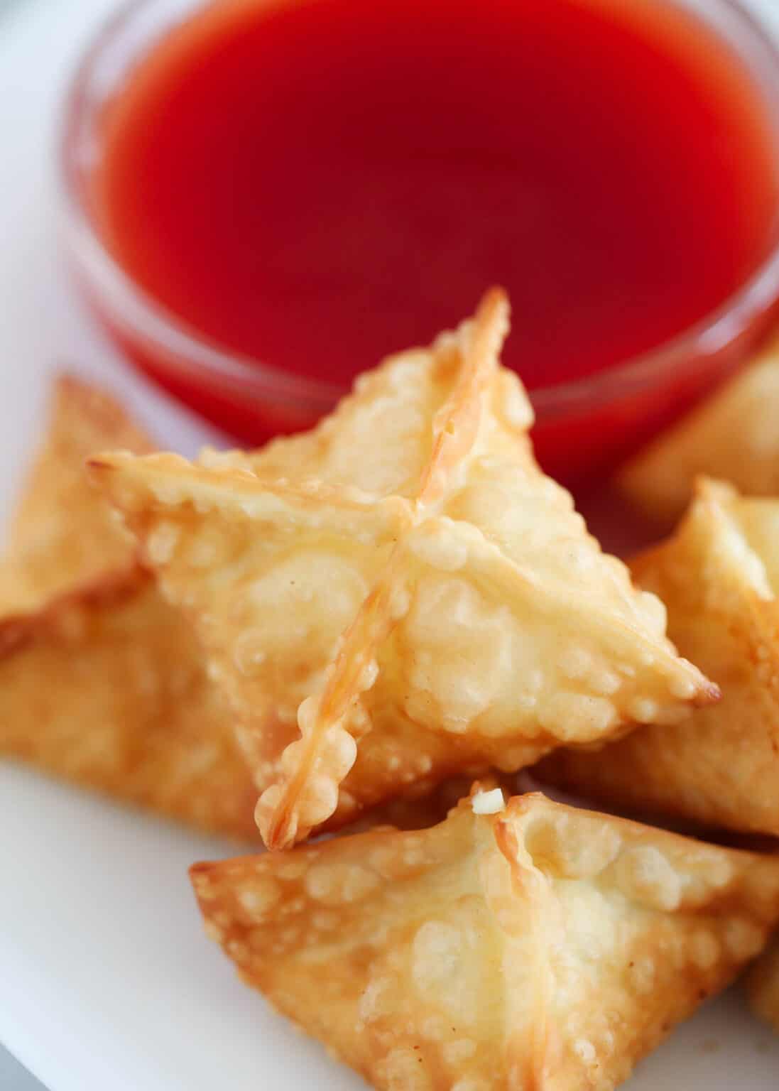 Easy Cream Cheese Wontons - I Heart Naptime