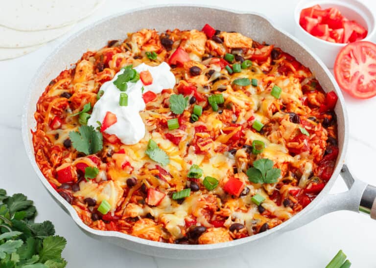 One Pot Mexican Chicken and Rice - I Heart Naptime