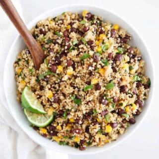 Quinoa Black Bean Salad - I Heart Naptime