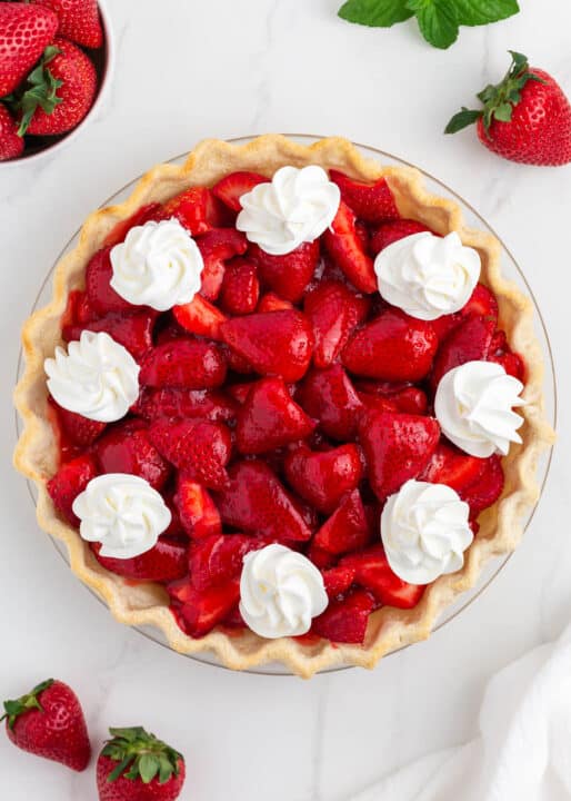 Strawberry Pie Recipe - I Heart Naptime