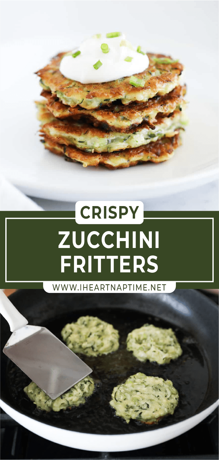 Easy Zucchini Fritters Recipe - I Heart Naptime