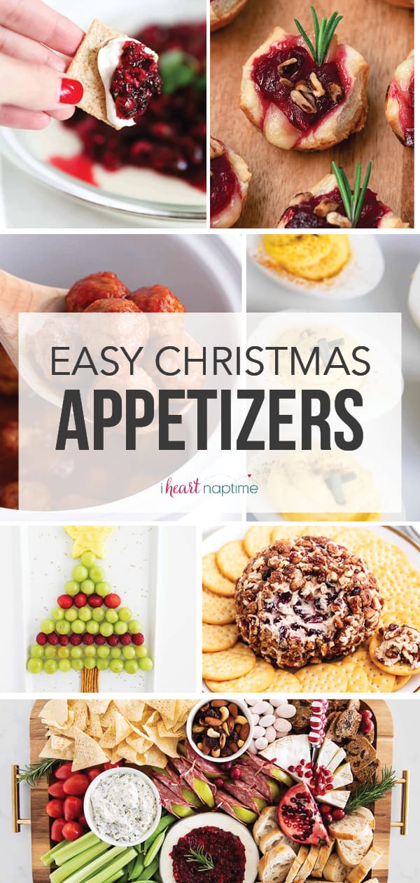 30 Easy Christmas Appetizers I Heart Naptime