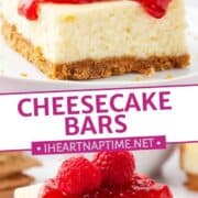 Cheesecake bars