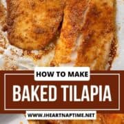 baked tilapia