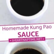 Kung Pao Sauce recipe in a small bowl.