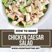 Chicken Caesar salad recipe