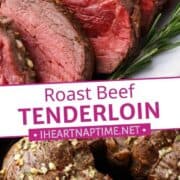 Sliced Roast Beef Tenderloin