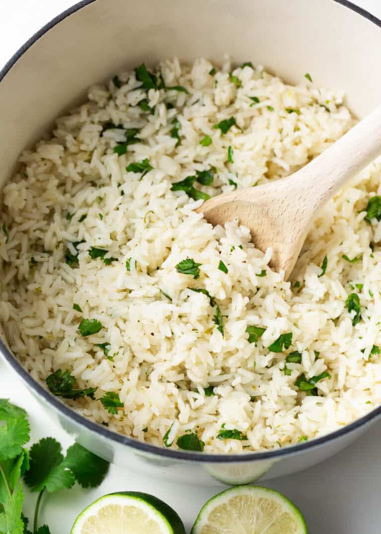 Cilantro Lime Rice Recipe - I Heart Naptime