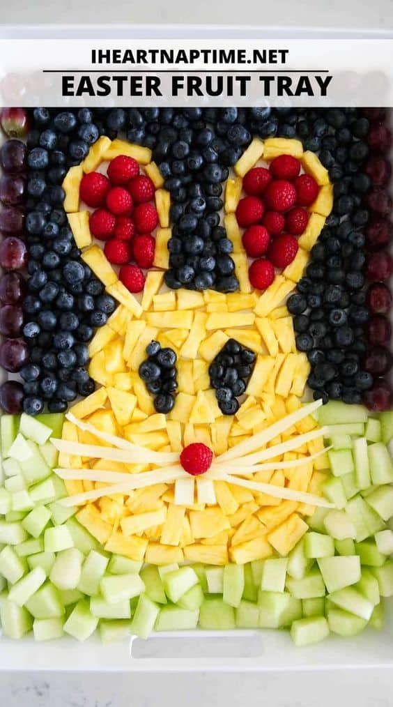 Easter Fruit Tray - I Heart Naptime