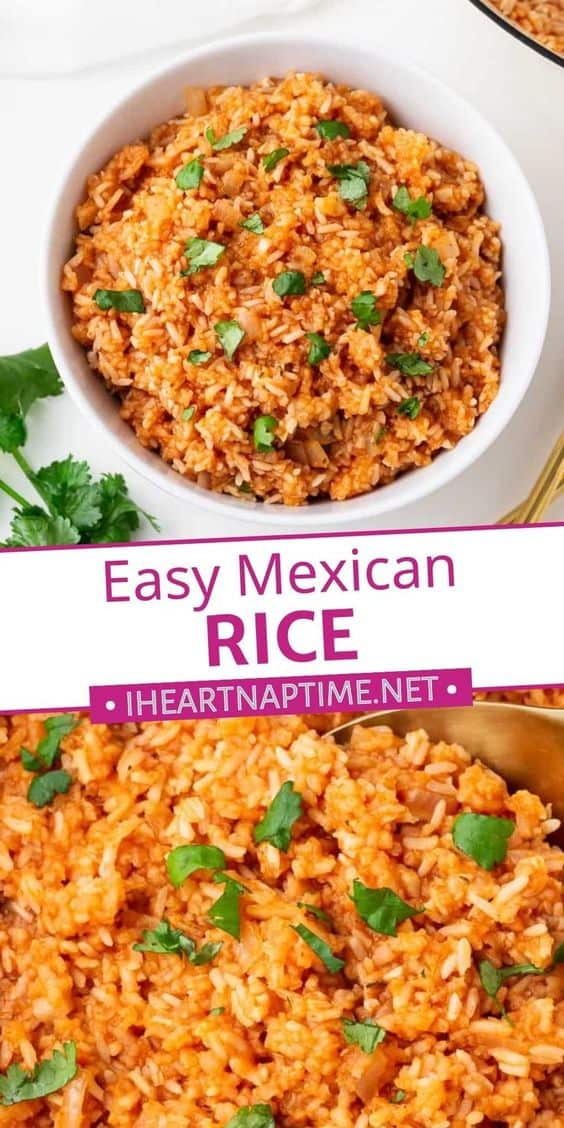 Easy Mexican Rice - I Heart Naptime