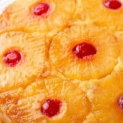 Pineapple upside down cake.