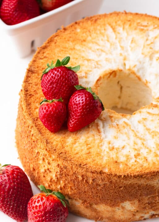 Angel Food Cake Recipe - I Heart Naptime