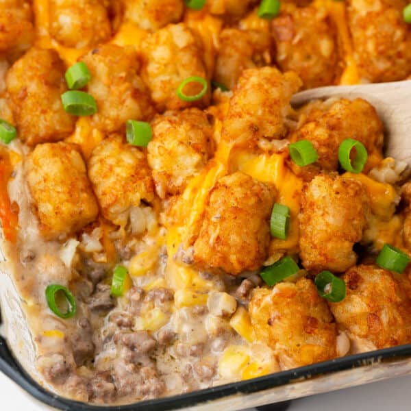 Easy Tater Tot Casserole - I Heart Naptime