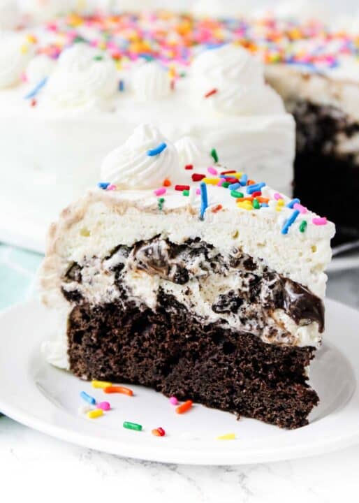 Homemade Ice Cream Cake - I Heart Naptime