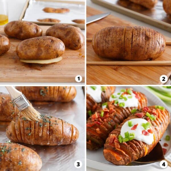 Hasselback Potatoes Recipe - I Heart Naptime