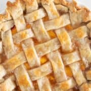 Peach pie