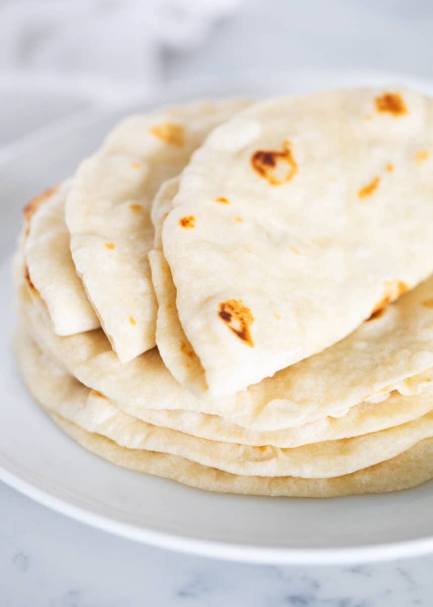 Homemade Flour Tortilla Recipe - I Heart Naptime