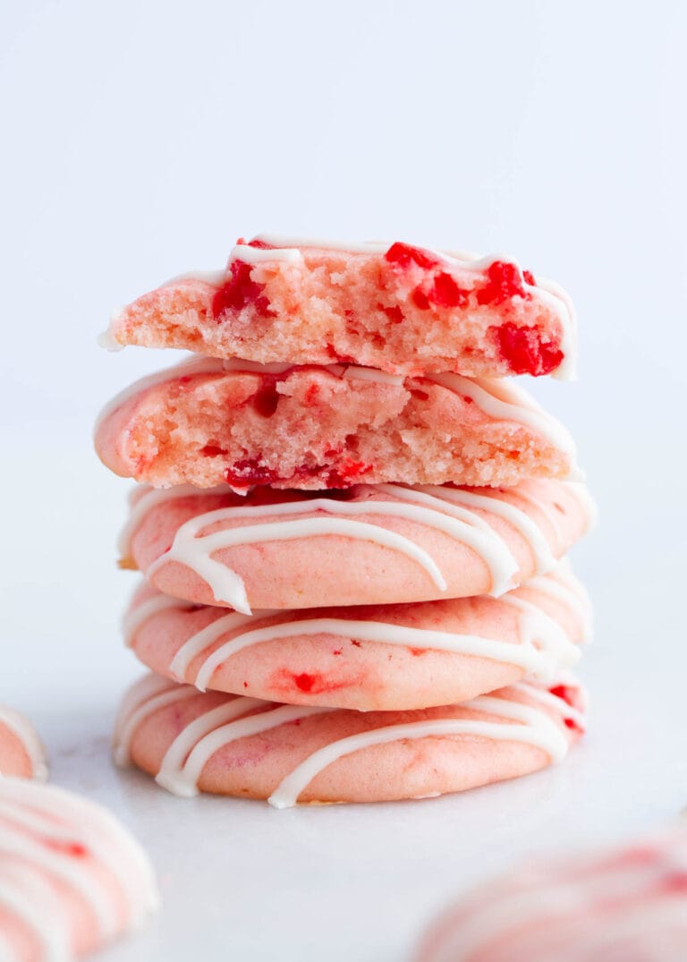 Cherry Almond Cookies - I Heart Naptime