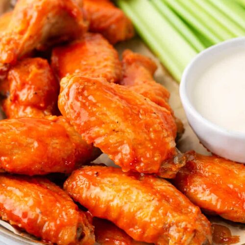 Crispy Buffalo Wings - I Heart Naptime