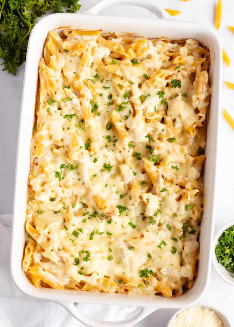 Chicken Alfredo Bake - I Heart Naptime