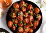 Honey Garlic Meatballs - I Heart Naptime