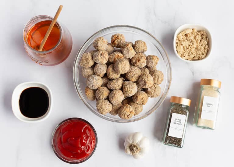 Honey Garlic Meatballs - I Heart Naptime