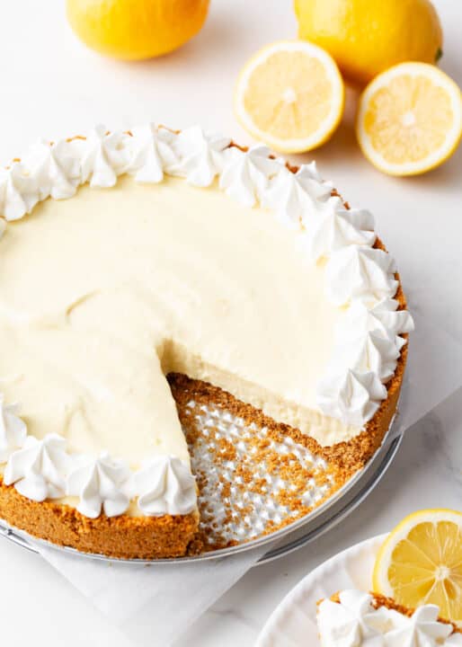 Lemon Icebox Pie - I Heart Naptime