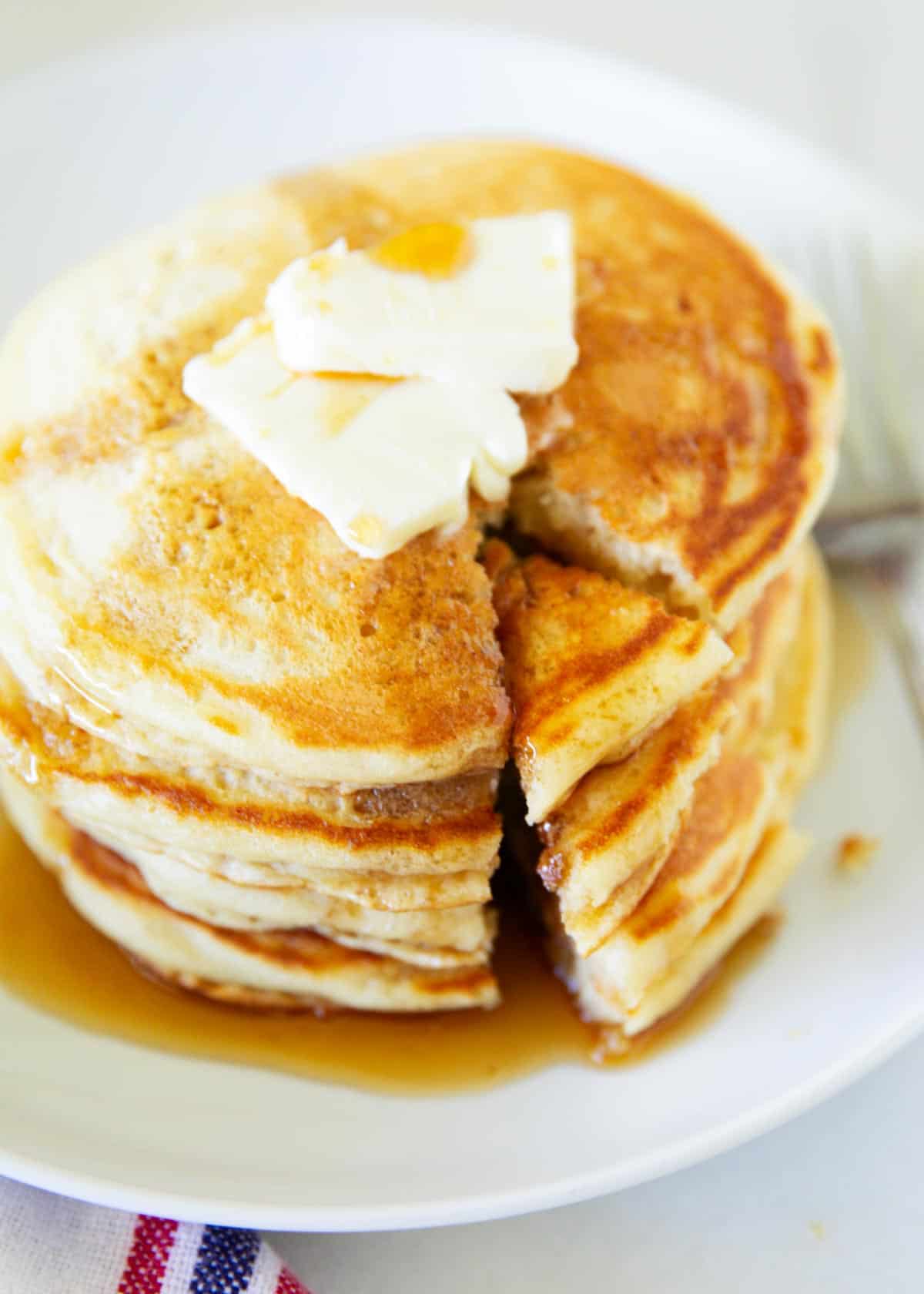 Easy Sourdough Pancakes - I Heart Naptime