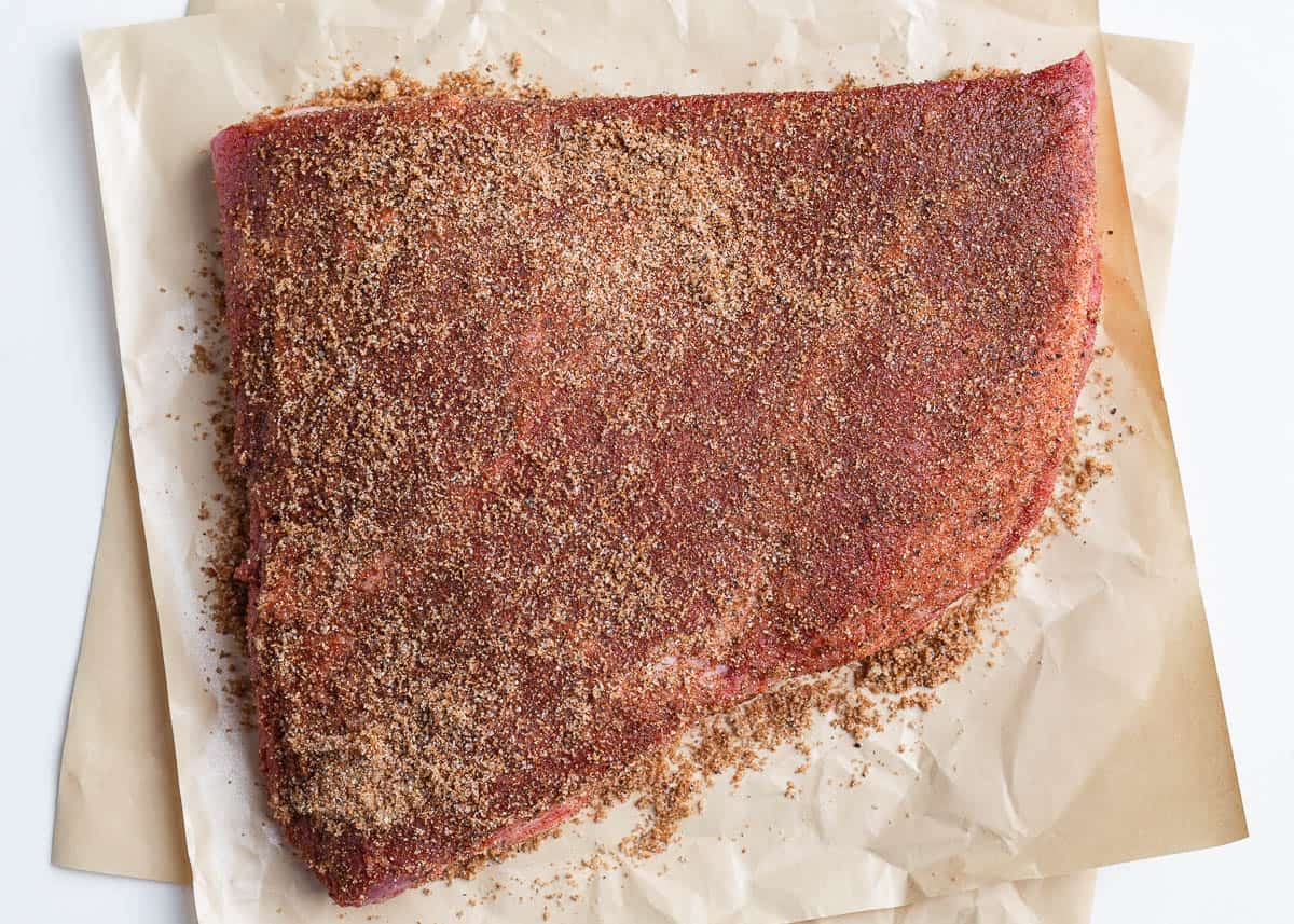 Rub on brisket.