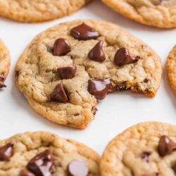 Sourdough chocolate chip cookies.