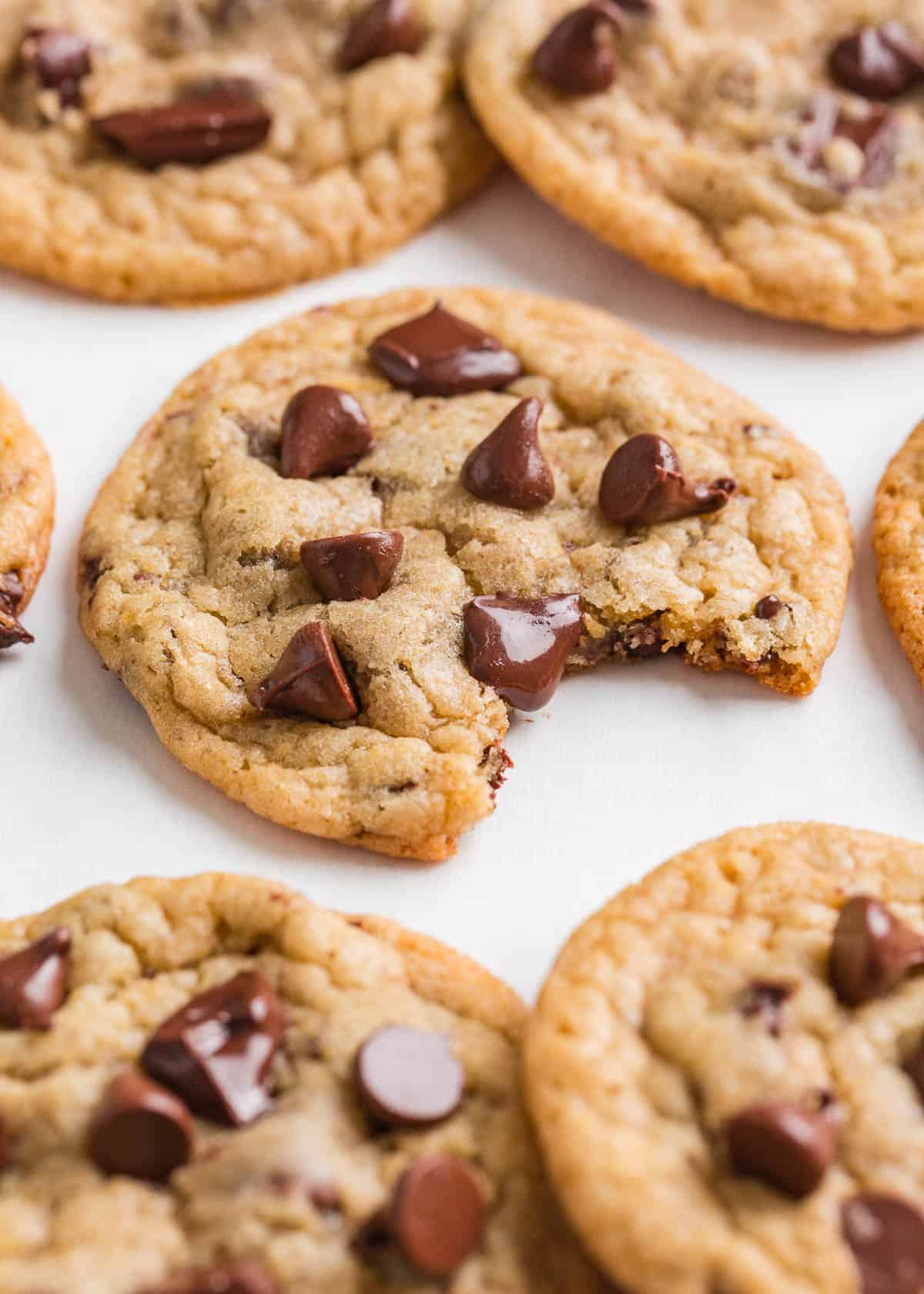 Sourdough chocolate chip cookies.