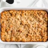 Baked French toast casserole.