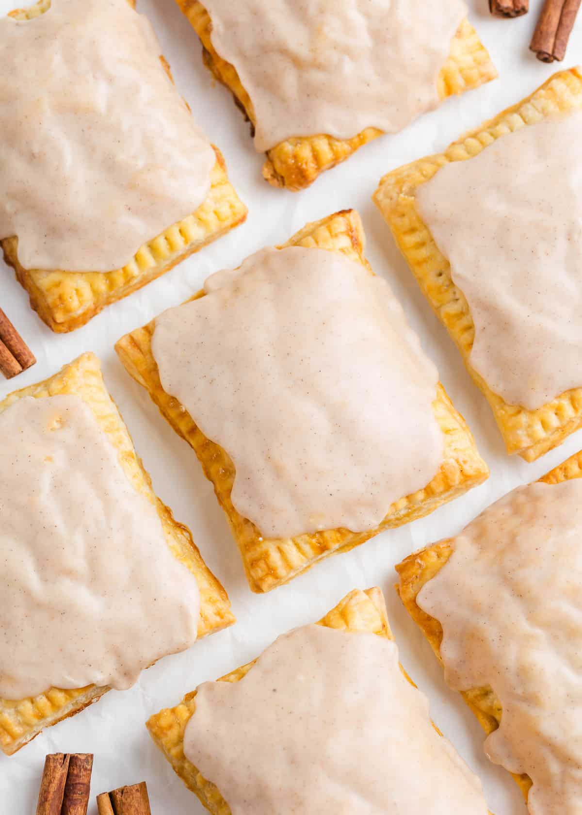 Homemade brown sugar pop tarts.