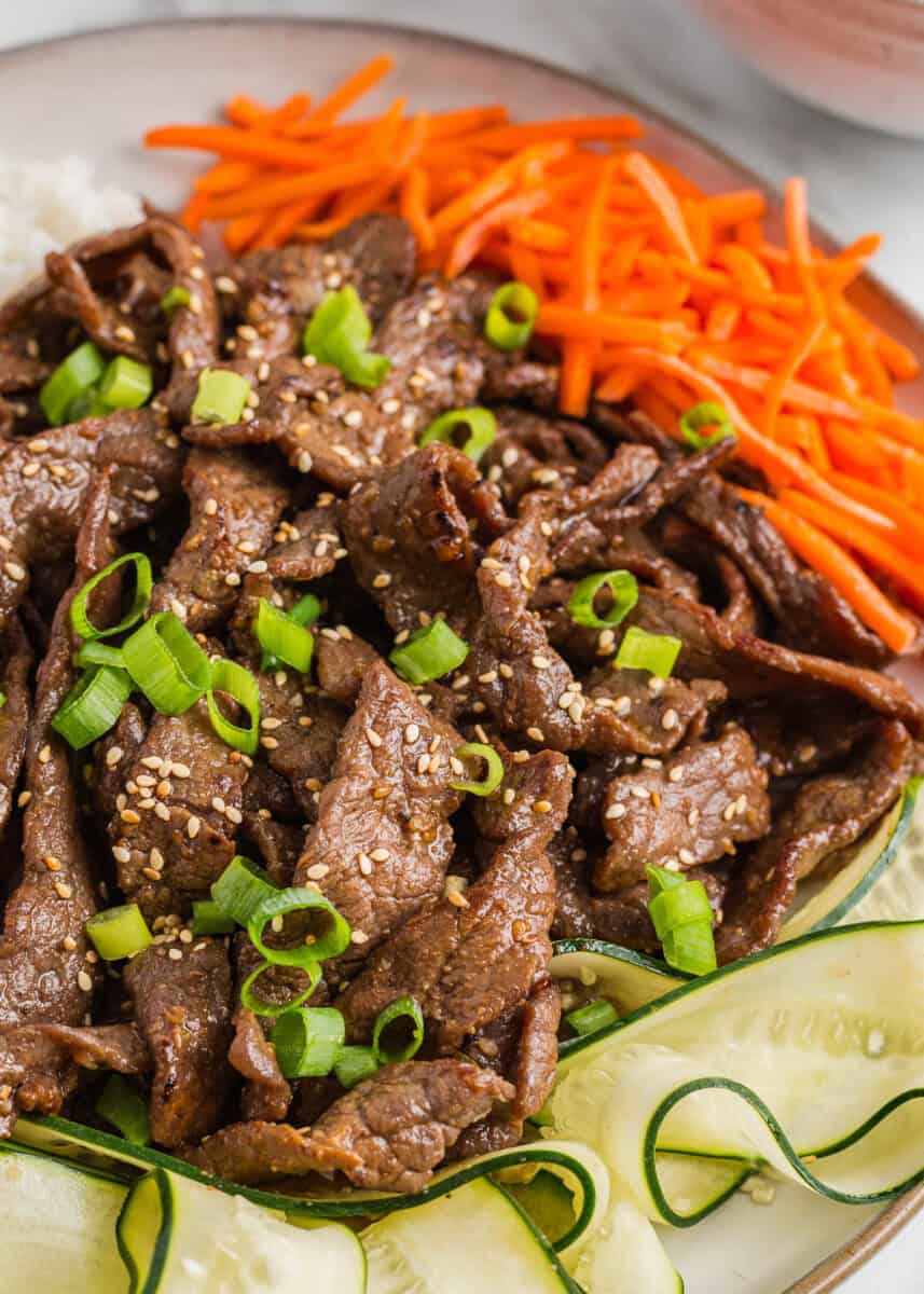 Beef bulgogi bowl.