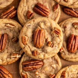 Butter pecan cookies.