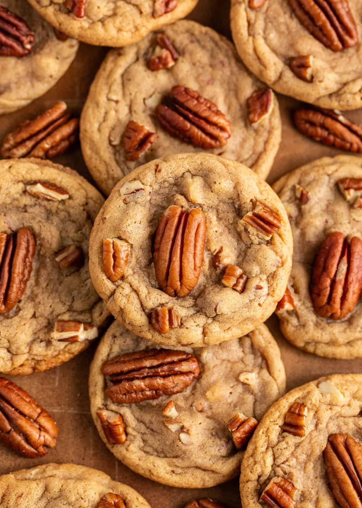 Butter pecan cookies.