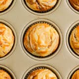 Pumpkin cream cheese muffins.