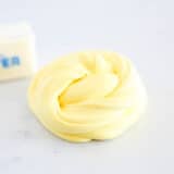 Twirled butter slime.