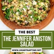 Jennifer Aniston salad in a bowl.