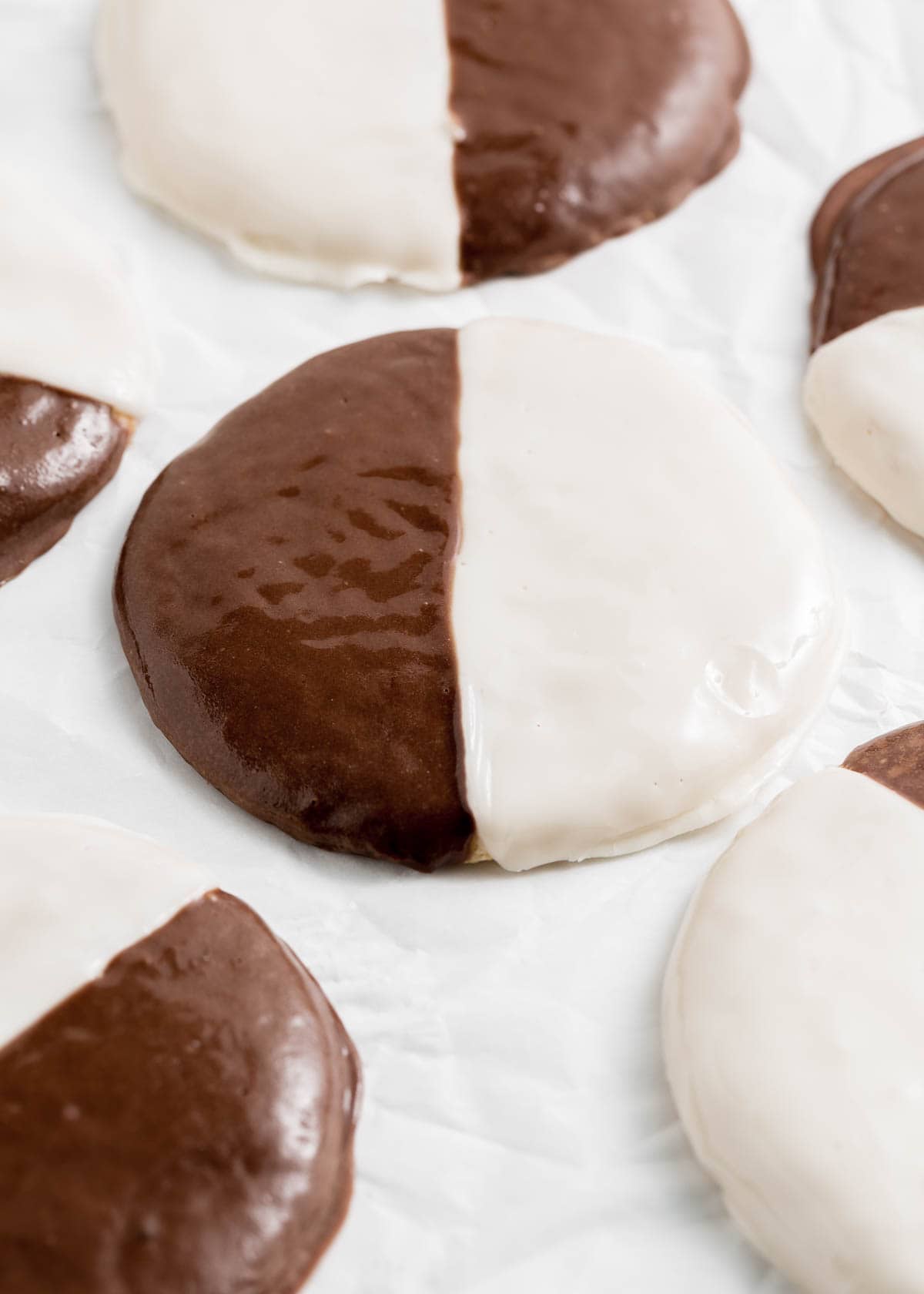 Black and white cookies.